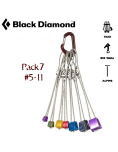 Juego de 7 fisureros Black diamond