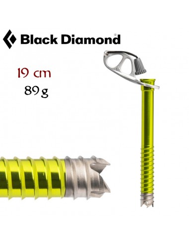 Ultralight ice screw 19cm de Black Diamond
