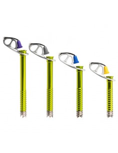 Pack 4 tornillos hielo ultralight de Black diamond 2