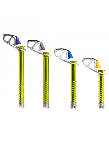 Pack de dos tornillos de hielo ultralight de Black Diamond