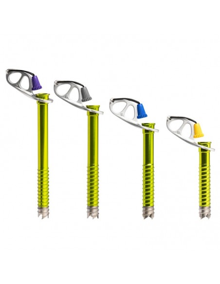 Pack de dos tornillos de hielo ultralight de Black Diamond