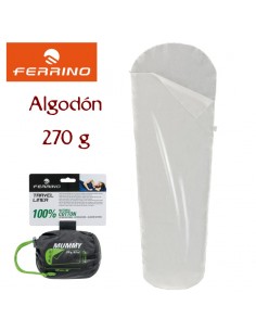 Saco interior de momia de ferrino