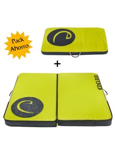 Pack de crash pad Mantle con colchoneta auxiliar 2