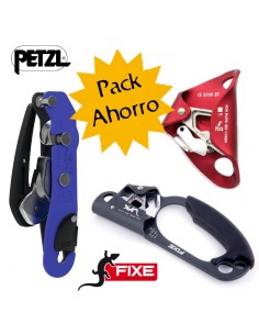Pack Bloqueadores + Descensor Stop Speleo