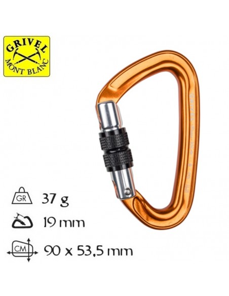 Mosqueton Plume K3N rosca de Grivel