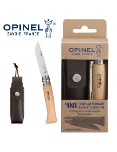Pack de navaja opinel con funda