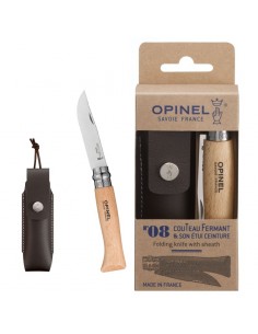 Pack de navaja opinel con funda 2