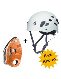 Pack Grigri + Casco Half dome - Petzl / Black diamond 2