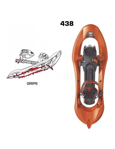 Raquetas 438 Up-Down Grip -TSL