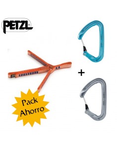 Pack de cinta disipadora con mosquetones