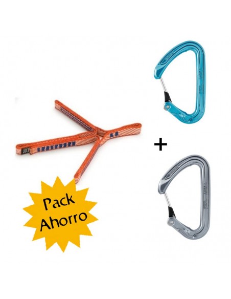 Pack de cinta disipadora con mosquetones