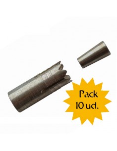 Pack de 10 tacos autoperforantes de raumer 2