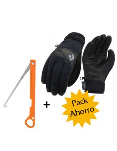 Pack guantes terminator de BD + gancho multihook de Petzl- 2