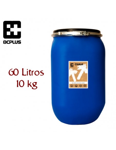 Barril de 60 Litros de magnesio en polvo 8CPlus.