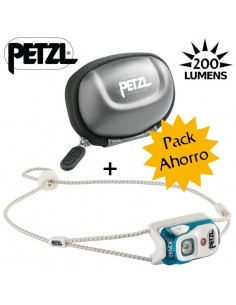 Pack frontal Bindi con estuche protector Shell S de Petzl