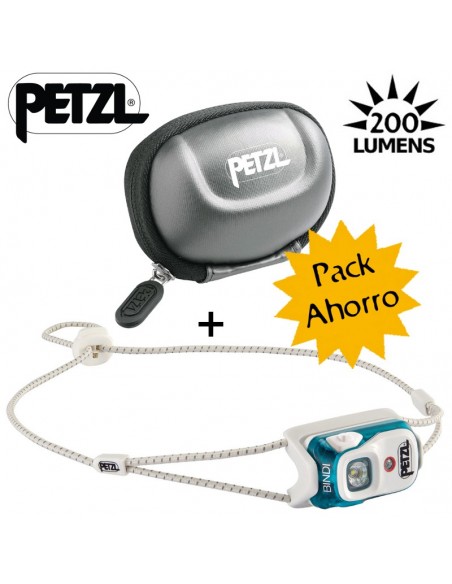 Pack frontal Bindi con estuche protector Shell S de Petzl