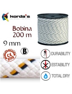 Dana 9 Espleologia (200m) - Cuerda semiestática tipo B - Kordas