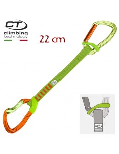 Cinta express Nimble Fixbar Set NY de 22cm de Climbing Technology