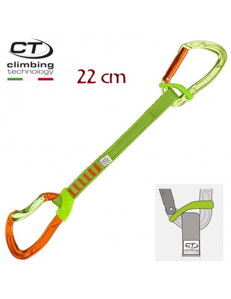 Cinta express Nimble Fixbar Set NY de 22cm de Climbing Technology