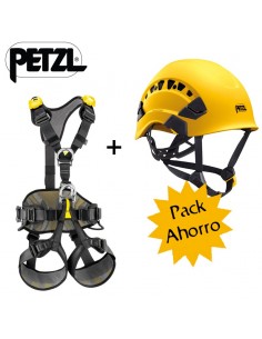 Pack arnes Avao bod y casco vertex vent de Petzl