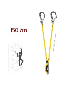 Absorbica en y de 150cm con conectores MGO de Petzl 2