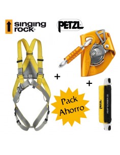 Pack anticaidas arnes y asap
