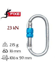 Mosquetón Symmetric Rosca de Fixe