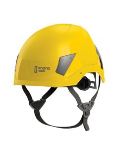 Casco Flash Industry color amarillo de Singing Rock 2