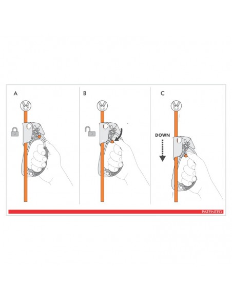 Pack quick up plus con chest ascender hc de Climbing Technology
