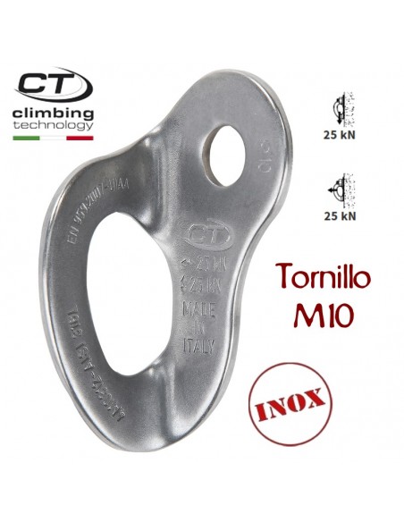 Plaqueta Plate 10 de Climbing Technology.