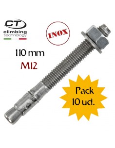 Pack de 10 anchor bolt 12 de Climbing Technology