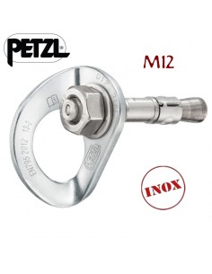 Plaqueta con tornillo Coeur Bolt Stainless 12mm de Petzl