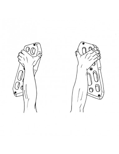 Spinchboard 2 piezas Red - Max Climbing