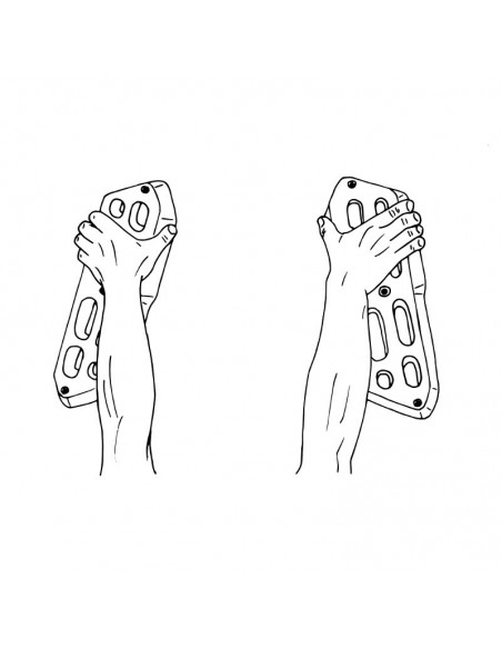 Spinchboard 2 piezas Red - Max Climbing