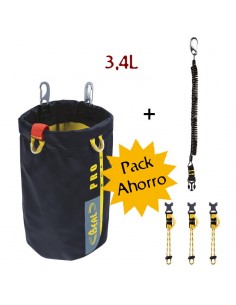 Pack tool bucket con air leash de Beal 2