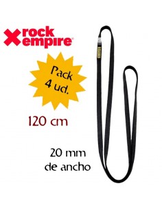 Pack 4 Aro poliamida 120cm x 20mm de Rock Empire