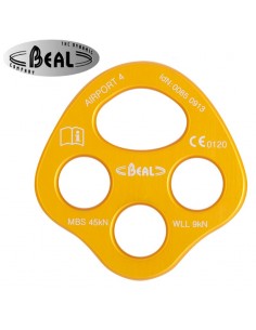 Plaqueta de anclaje anticaídas de alumnjio de Beal