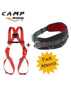 Pack ahorro arnés basic con cinturón Easy Belt  de Camp