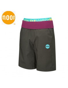 Women Samurai pants de Moon color Charcoal Black