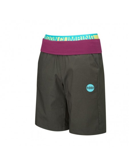 Women Samurai pants de Moon color Charcoal Black