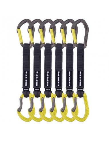 Pack de 6 cintas express Alpha Sport Set de DMM de 18 cm