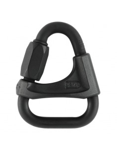maillon delta 8mm antivolteo (negro) - petzl 2