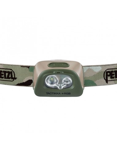 tactikka + rgb color camuflaje - luz frontal - petzl
