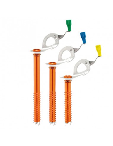 pack crampones lynx + 3 tornillos laser speed light - petzl