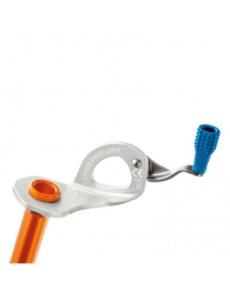 pack crampones lynx + 3 tornillos laser speed light - petzl