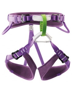 macchu violeta - arnés infantil - petzl 2