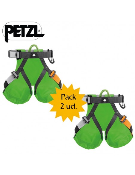 pack 2 canyon club - arnés de barrancos - petzl
