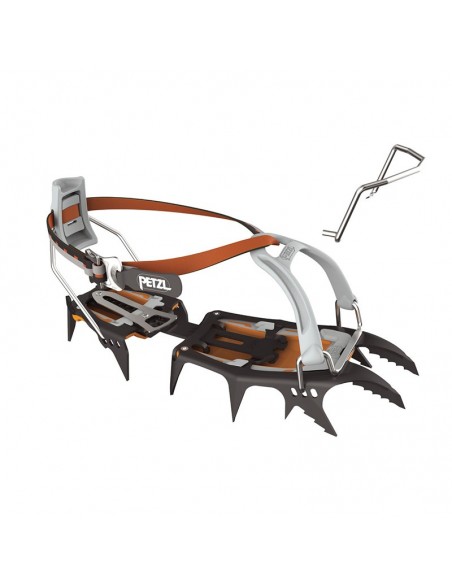 pack 2 quark + crampones sarken - pack corredores - petzl