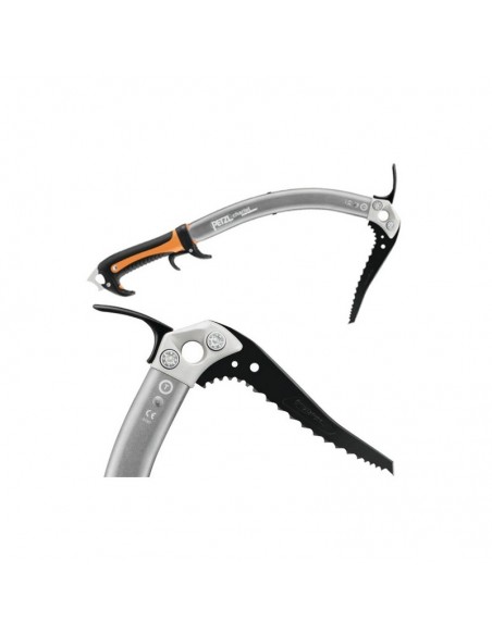 pack 2 quark + crampones sarken - pack corredores - petzl