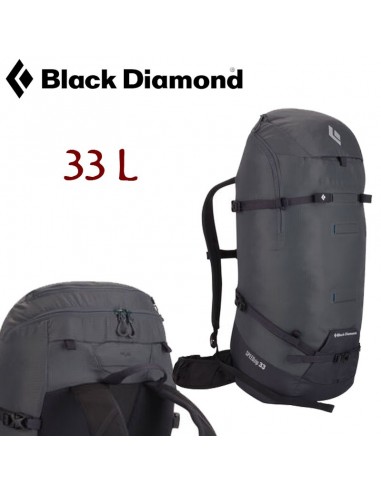 speed zip 33 (graphite) - mochila alpinismo - black diamond
